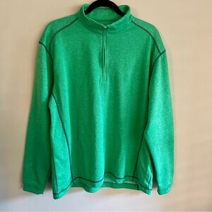 Pebble Beach Performance 1/4 Zip Golf Active Long Sleeve Sweatshirt Size Medium
